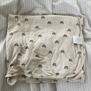 Lou Lou and company blue rainbow blanket